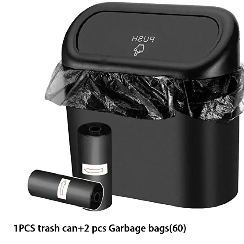 3Pcs Car trash can (with lid)