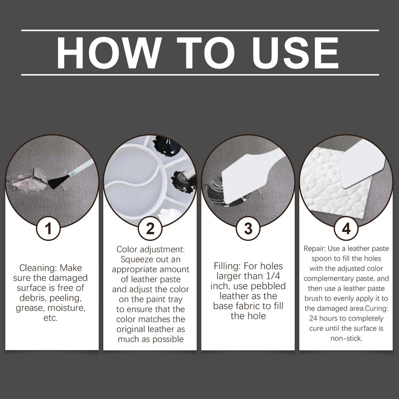 60ml Car Care Leather Kit