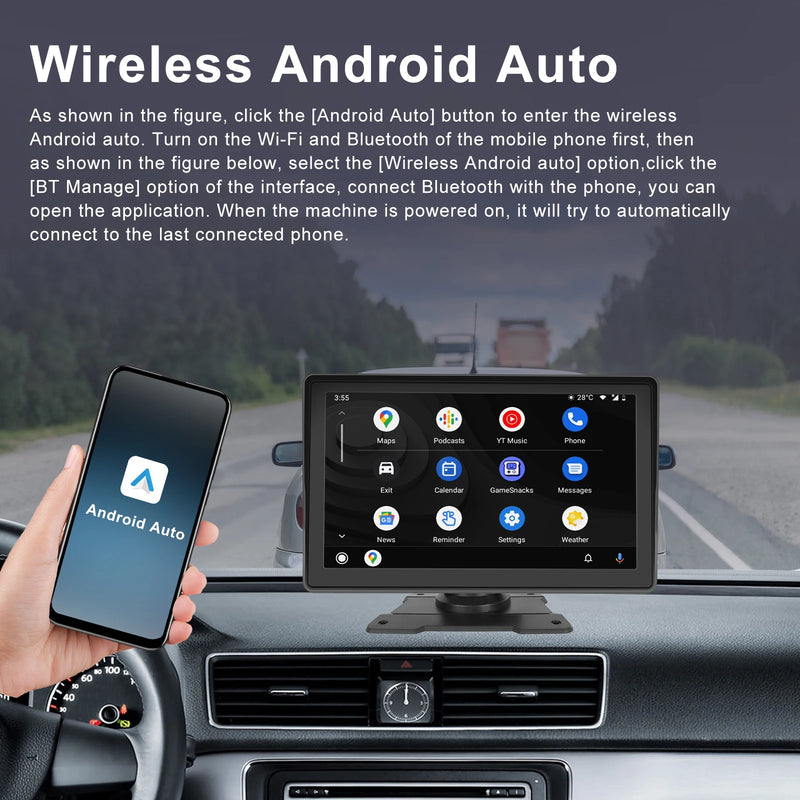 Wireless Carplay Android Auto/Apple Car Play