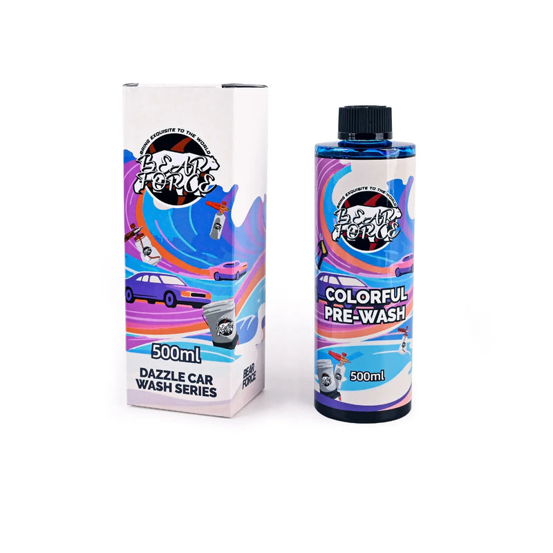 Colorful Foam Car Wash