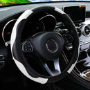 Leather Car Steering Wheel Cover