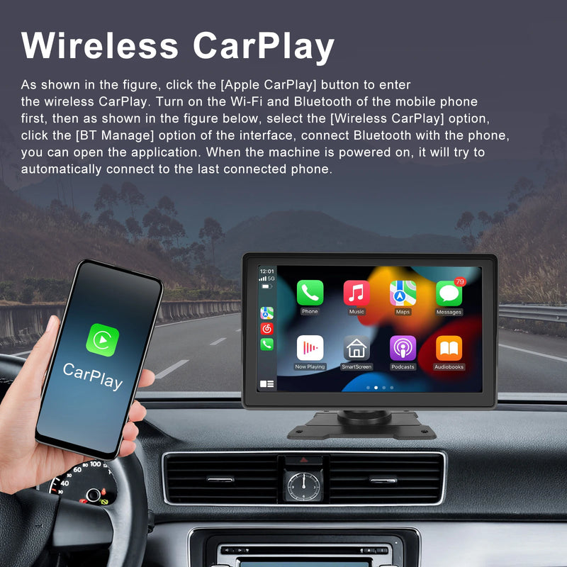 Wireless Carplay Android Auto/Apple Car Play
