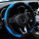 Leather Car Steering Wheel Cover