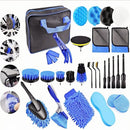 29pcs Car Cleaning Kit Wheels/Interior/Exterior