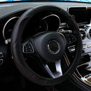 Leather Car Steering Wheel Cover