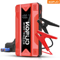 Car Jump Starter 12V Power Bank with LCD Display, LED Light