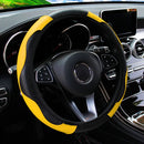 Leather Car Steering Wheel Cover