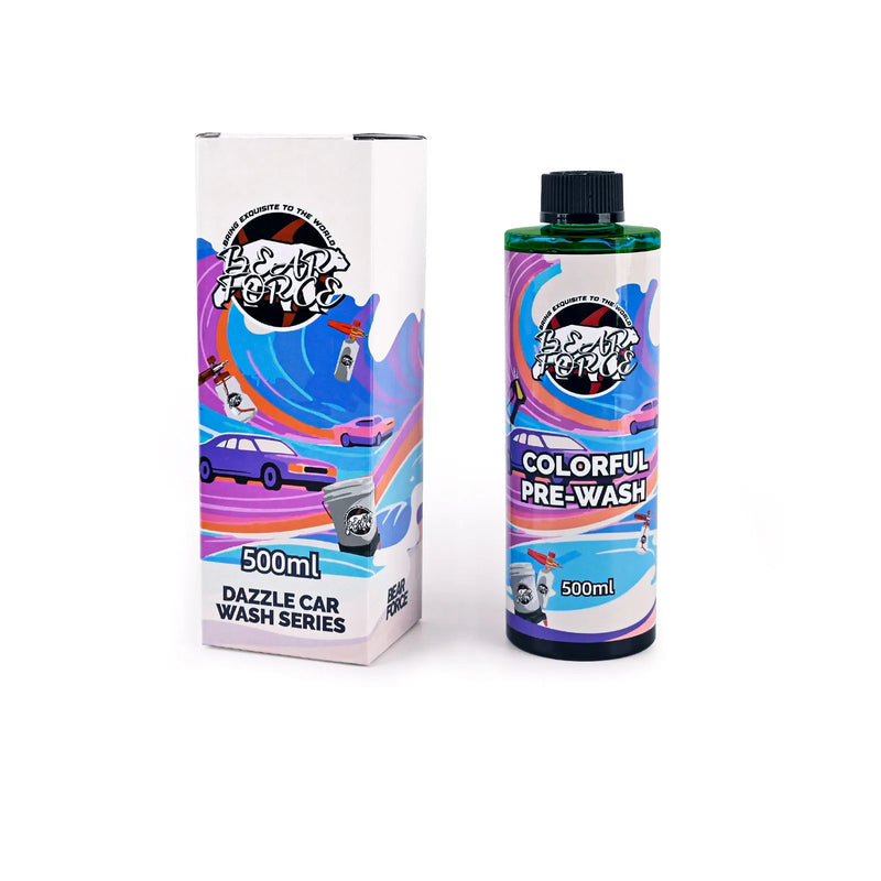 Colorful Foam Car Wash