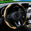 Leather Car Steering Wheel Cover